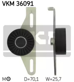 Поликлиновойремень / комплект SKF для NISSAN KUBISTAR (X76) 1.6 16V